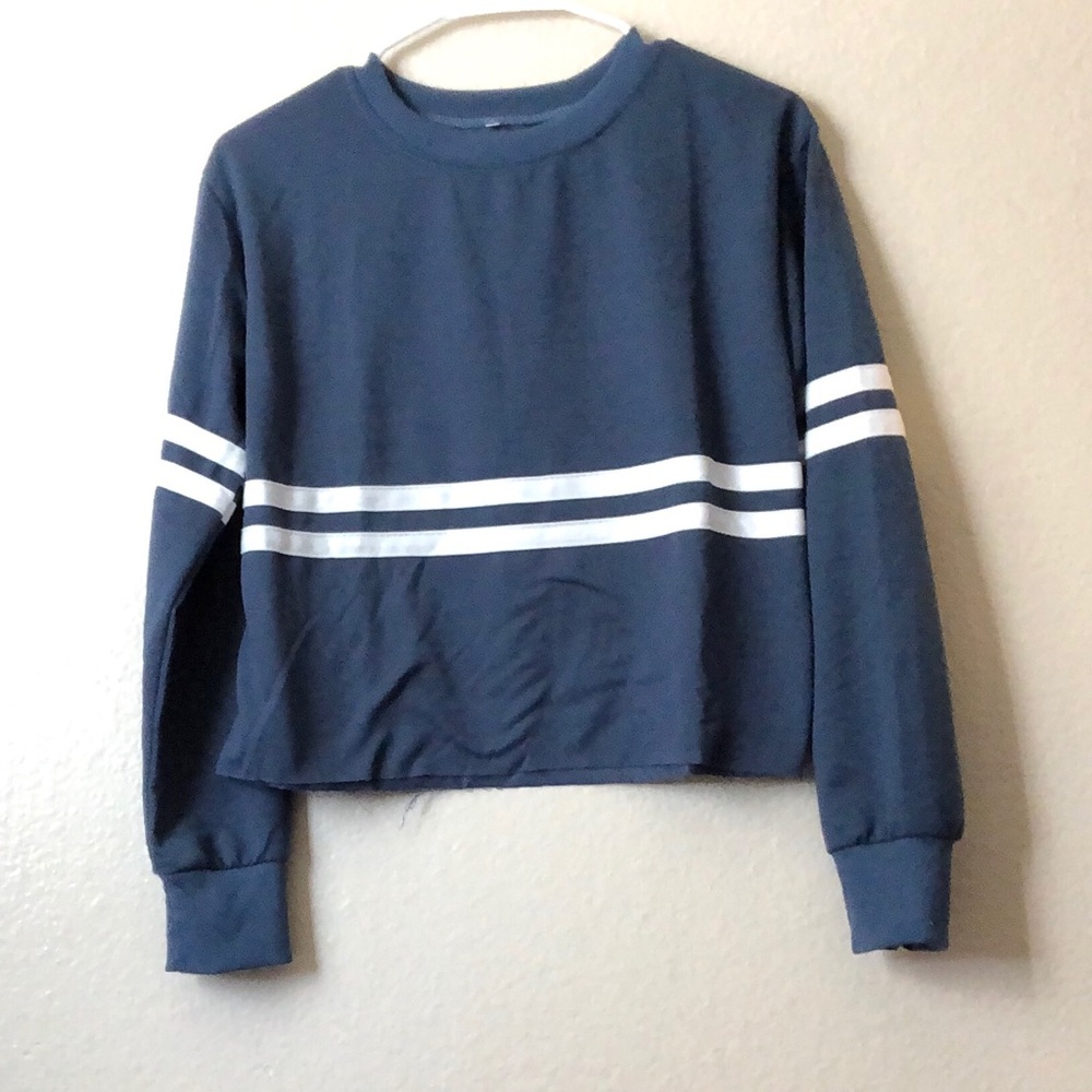 Navy blue long sleeve.